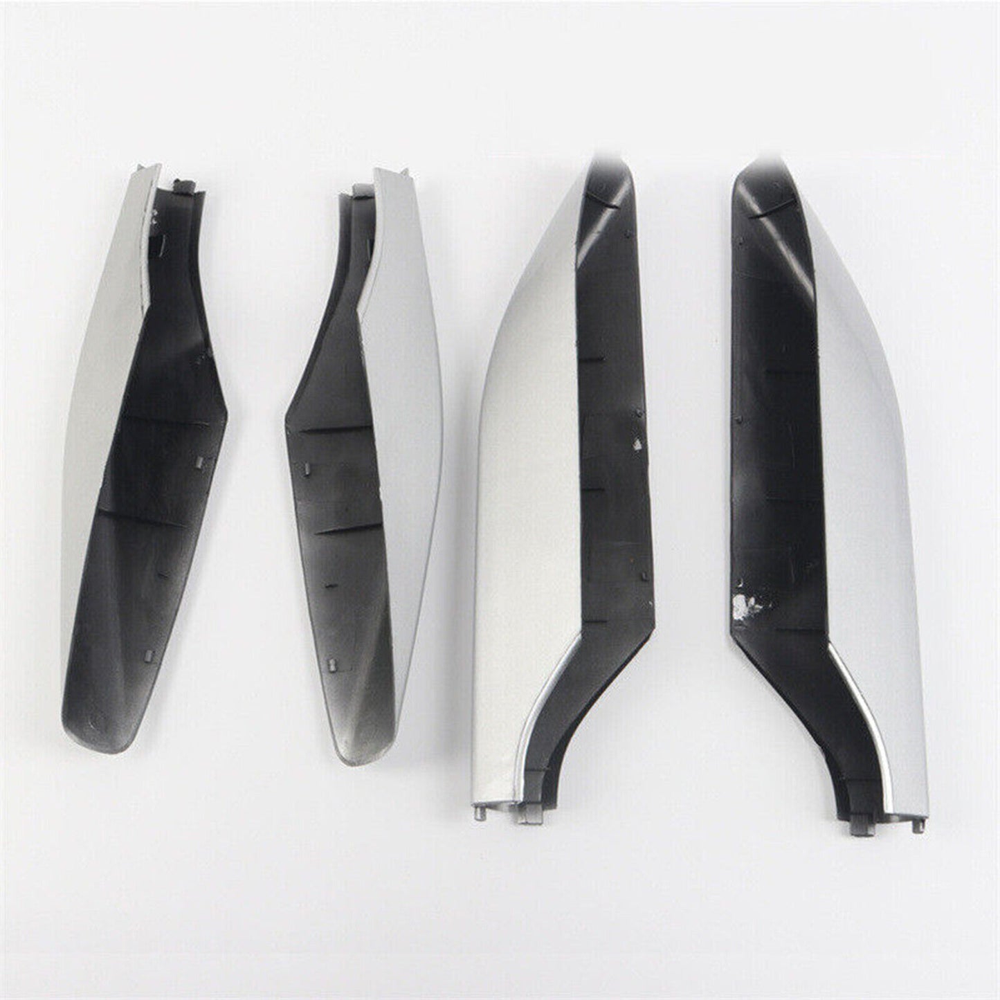 4pcs Roof Rack Rail End Cover Shell Caps Silver for Lexus GX470 2003 -2009