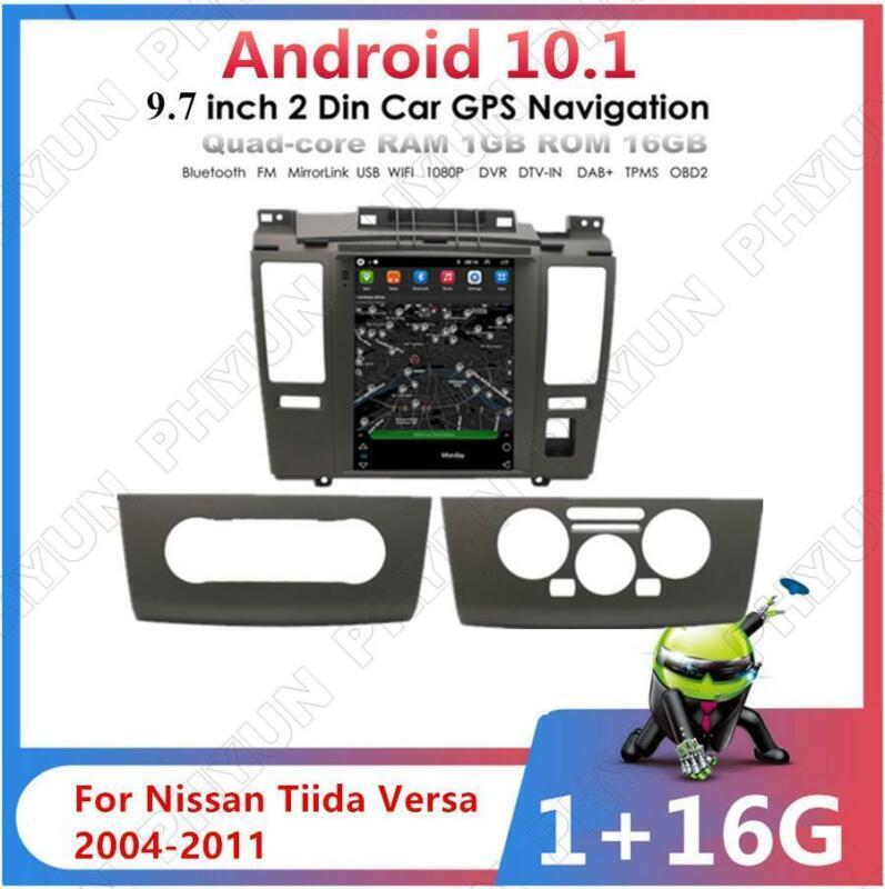 Android 10.1 Stereo Radio GPS WiFi Player 9.7 for Tiida Versa 2004-2011 n