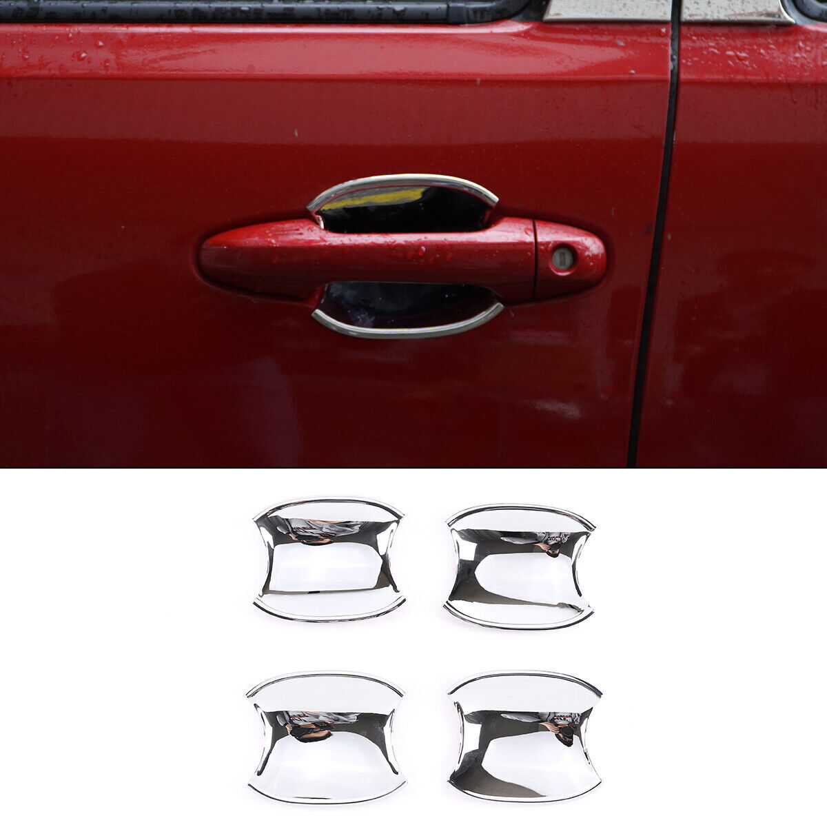 Carbon fiber internal gear indicator sticker decoration for Fengyangta Tundra 2014-2018