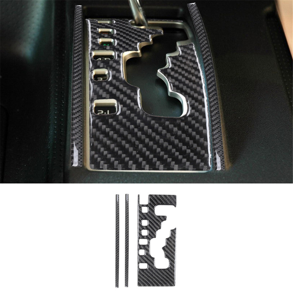 Carbon Fiber Interior Speedometer Frame Cover Trim for Jeep for Wrangler 2007-2010 v