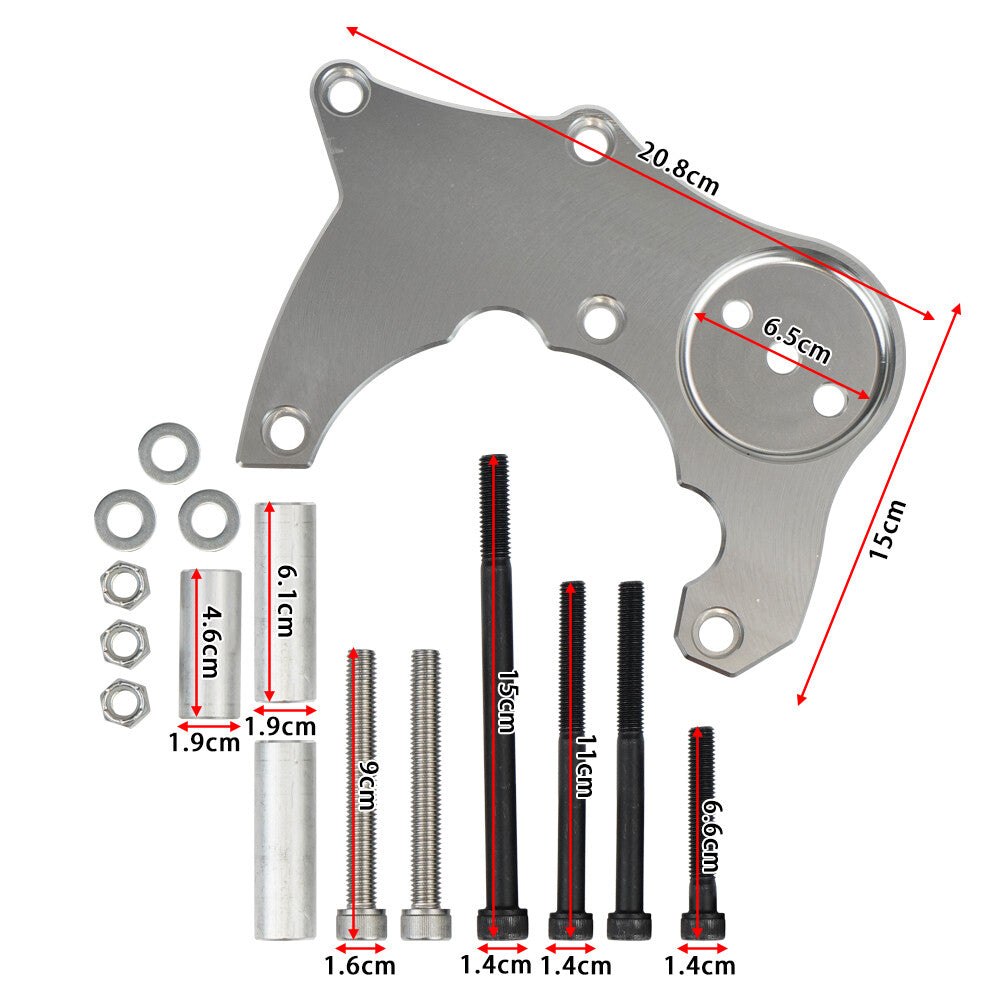 LS R4 AC Compressor Bracket for Chevy for GMC 1999-2013 LS LQ LS2 LS3 LS6 4.8 5.3 Q