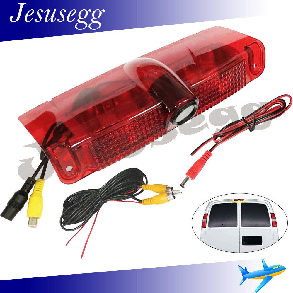 Backup Brake Light Reverse Camera Kit for Chevrolet Express Savana Van 04-15 Q