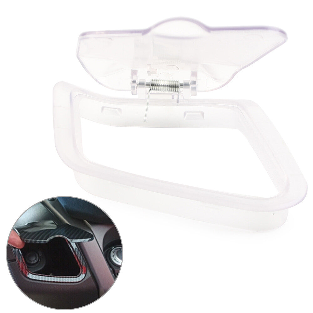 Transparent Side Pocket Charger Cover Waterproof Cap for Yamaha Nmax V2 2020-21