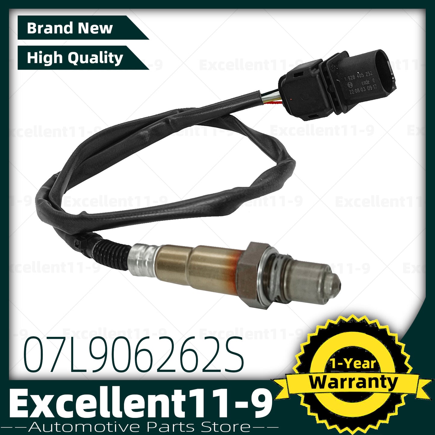 The front upstream oxygen sensor 07L906262S is suitable for Audi A5, A6, Q7, Q5, Eos, for Golf , and for Jetta . n