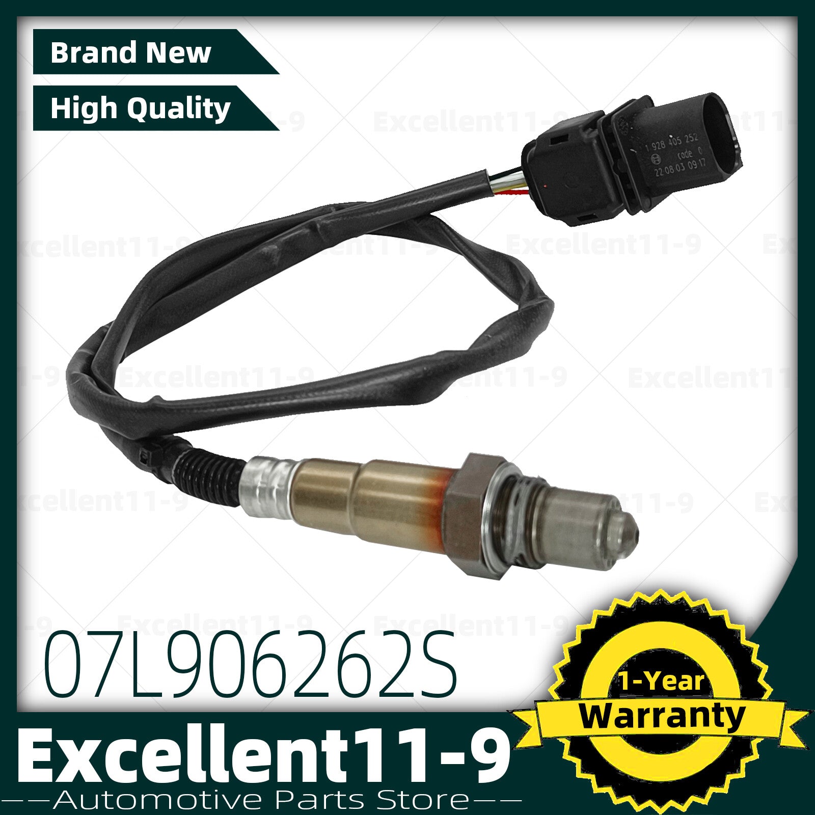 The front upstream oxygen sensor 07L906262S is suitable for Audi A5, A6, Q7, Q5, Eos, for Golf , and for Jetta . n