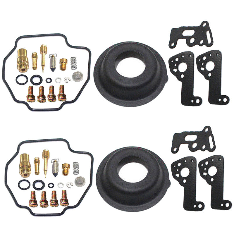 2x Carburetor Repair Kit Diaphragm Fit for Yamaha XV535 XV535S XV500 Virago Q