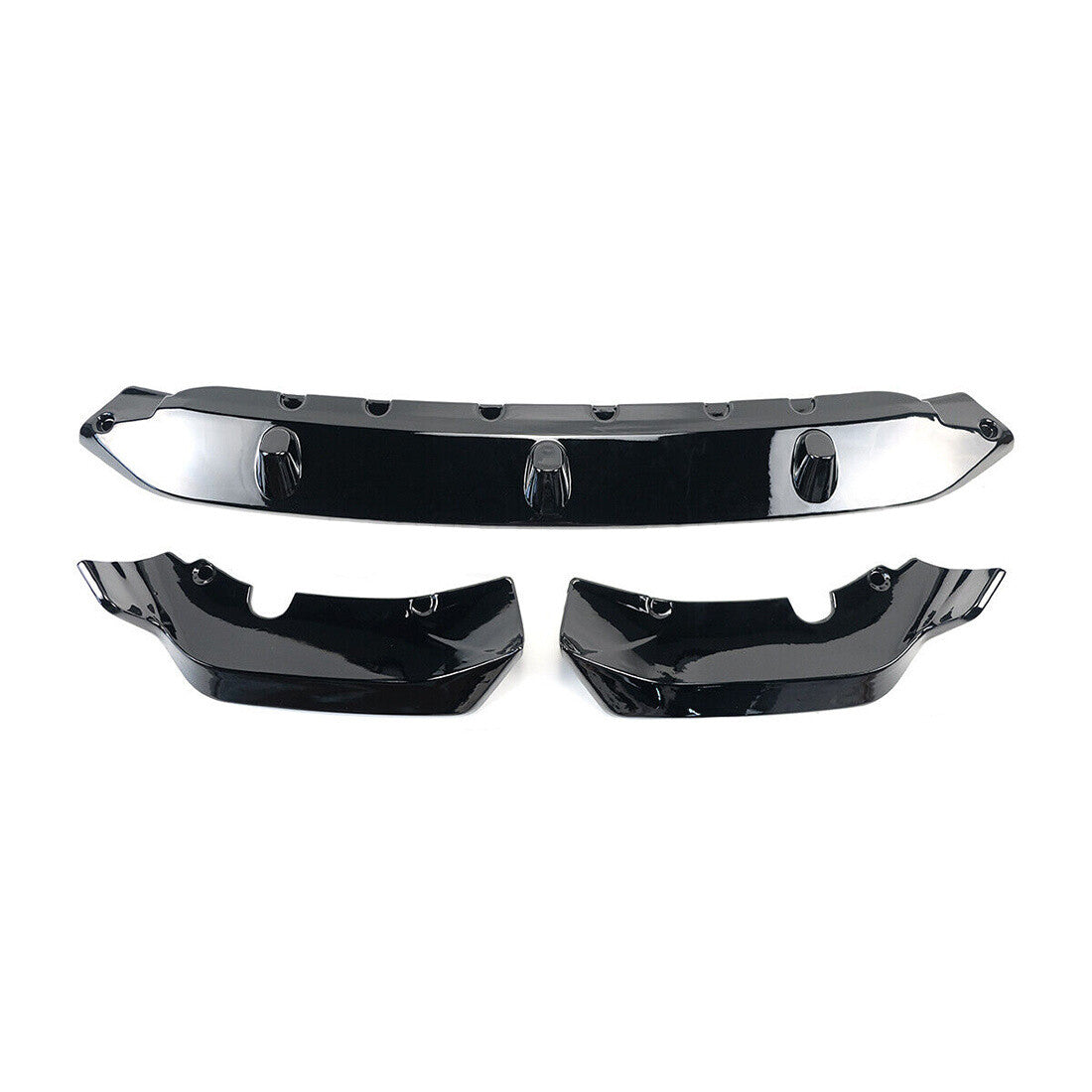 Glossy Black for BMW G07 X7 M Sport 2019 - 2022 Performance Front Lip Splitter Kit Q