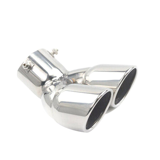 Stainless polished muffler exhaust tip finisher for Toyota Highlander 2020-2021