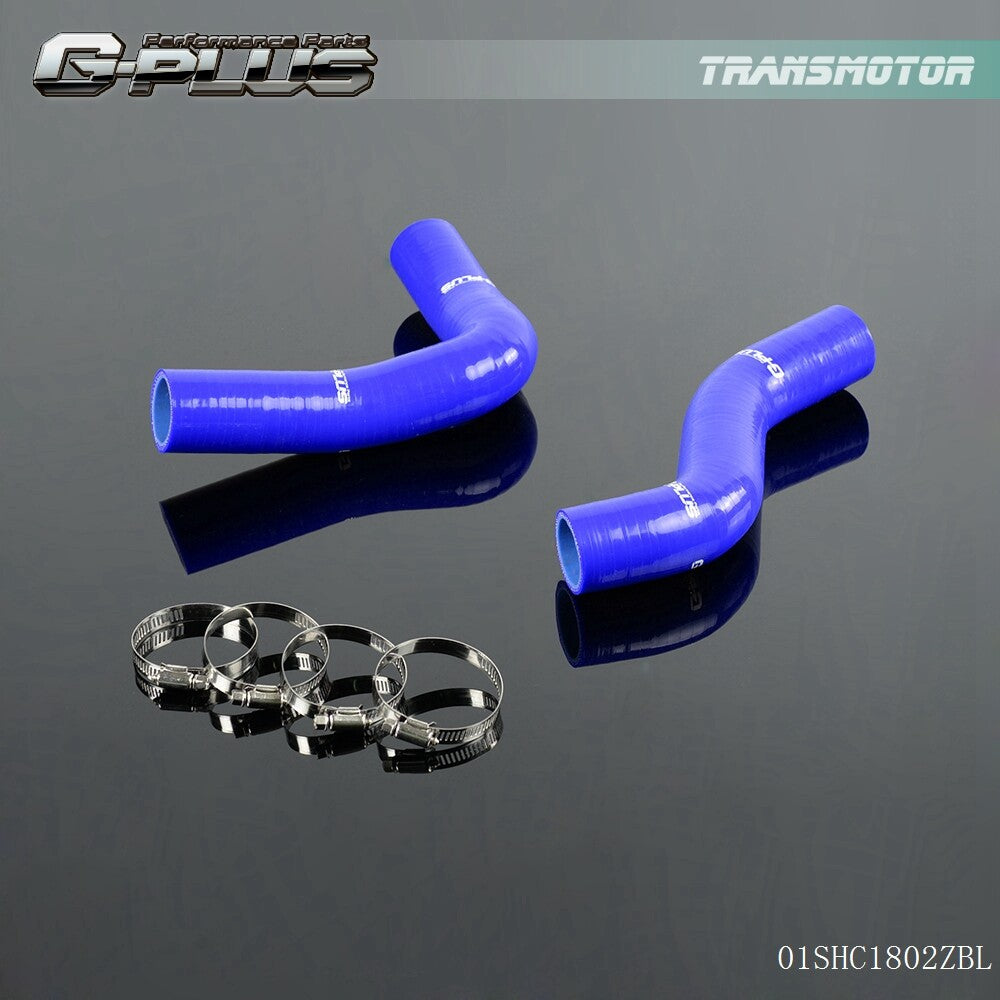 for for Subaru IMPREZA GC8 GF8 STI EJ20 1996-2000 WRX Silicone Hose Kit Blue - v