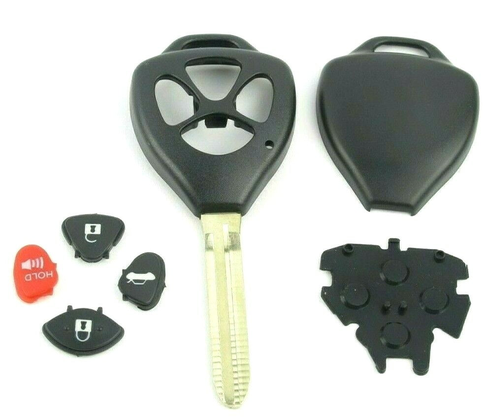 Remote Car Key Fob Shell Case Cover for Toyota for Corolla 2009 2010 2011 2012 2013 Q