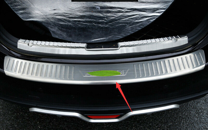 for Mazda 6 Atenza 2020-2021 Silver Exterior Rear Bumper Sill Trunk Tread Plate