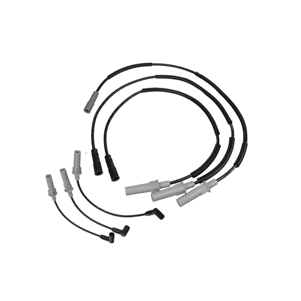 Car Spark WirePlug Tune Up Kit 6Pcs Fits 2007-11 for Jeep for Wrangler 3.8L 68017712AC Q