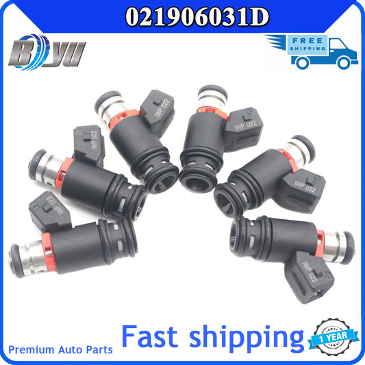 6 IWP022 021906031D fuel injectors suitable for 99-03 for Volkswagen for Golf for Jetta EuroVAN 97 V6 2.8L