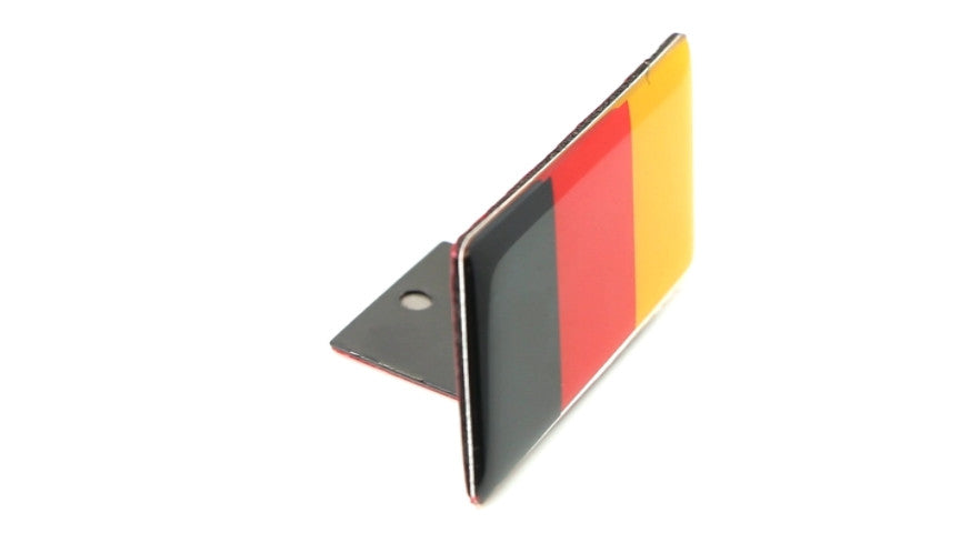 (1) The German flag car grille badge is suitable for Audi , , , etc. n