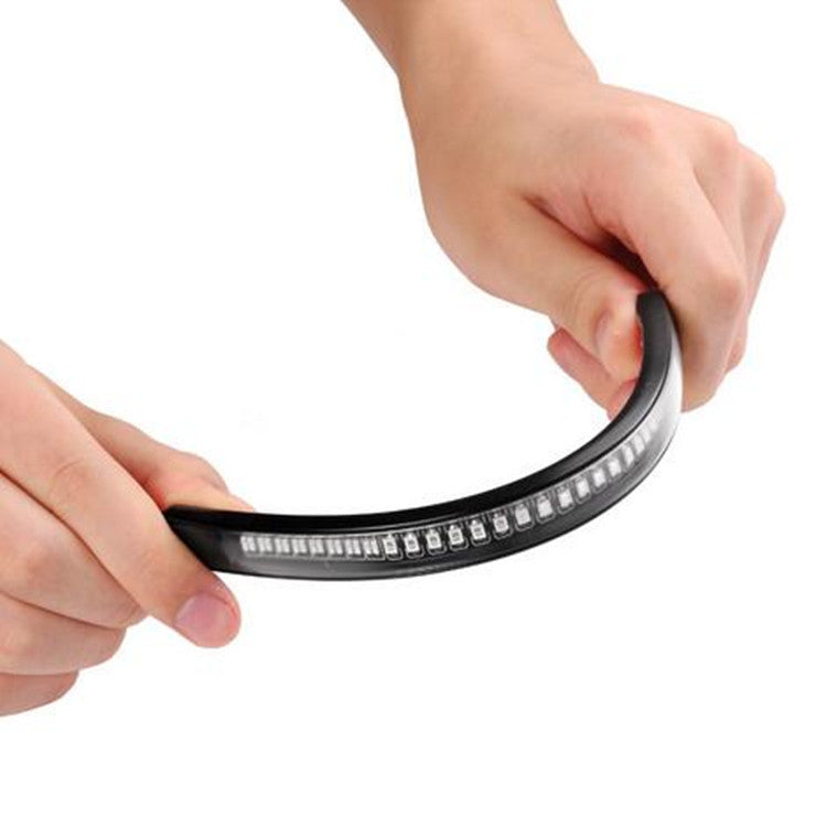 Motorcycle 48LED SMD Tail Rear Brake Stop Turn Signal Integrated Light Lamp Bar