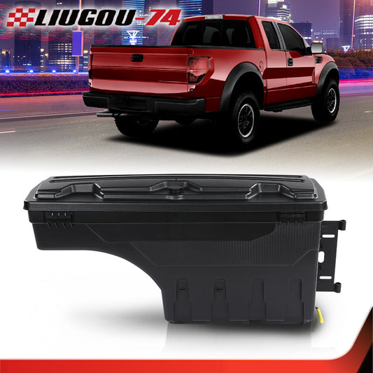 Truck Bed Swing Storage Box Tool Box Right Side Fit for 1997-2014 F150 v