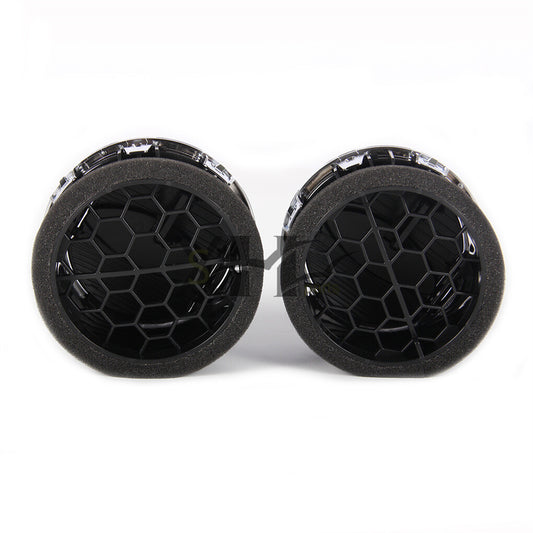 2PCS Dashboard AC Air Vent Kit Fit  for ford  F450SD F550SD #8C3Z19893BA# Q
