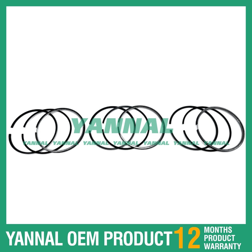 3TNC80 and 3TNC80L piston ring kits are suitable for engines F200, F220, B32-2, B25, and B27 tractors.