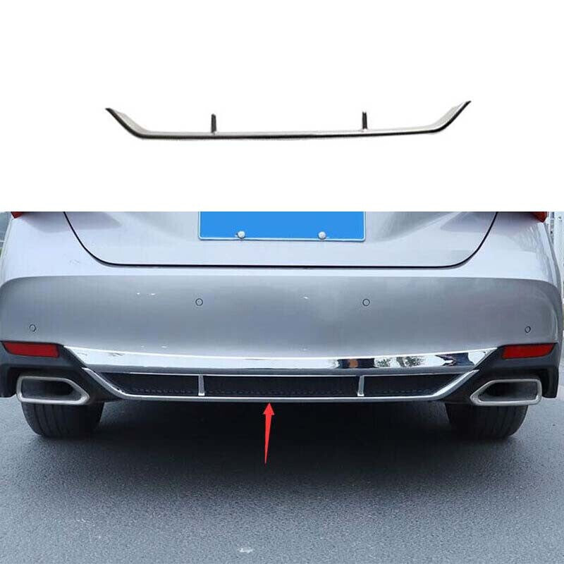 Chrome 2019-2022 for Toyota for Avalon Rear Lower Bumper Protector Lower Strip 1pcs