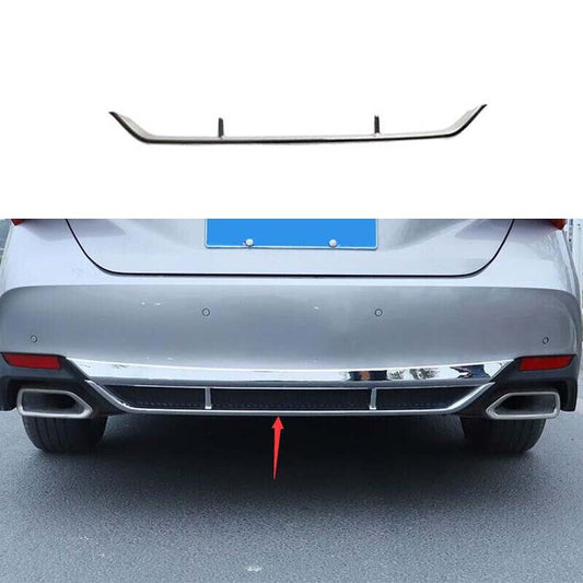 Chrome 2019-2022 for Toyota for Avalon Rear Lower Bumper Protector Lower Strip 1pcs