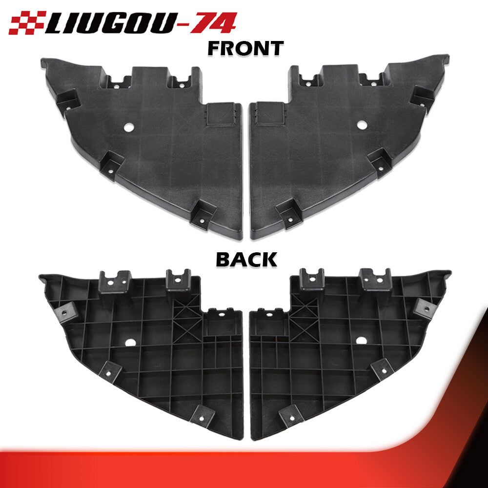 Pair of Bumper Fillers Fits 2015 - 2018 for GMC for Yukon / for Yukon XL Driver and Passenger Side - v