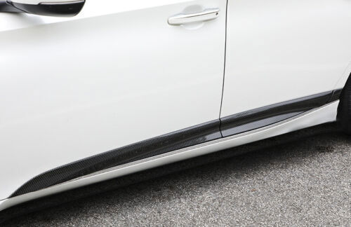Carbon ABS Side Door Body Guard Molding Cover Trims for Honda Accord 2018-2022