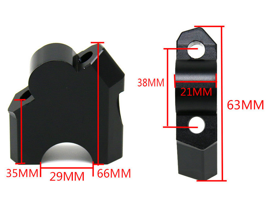 Adjust Handlebar Riser Extend Adapter for Honde CRF1000L Africa Twin 2016-2018