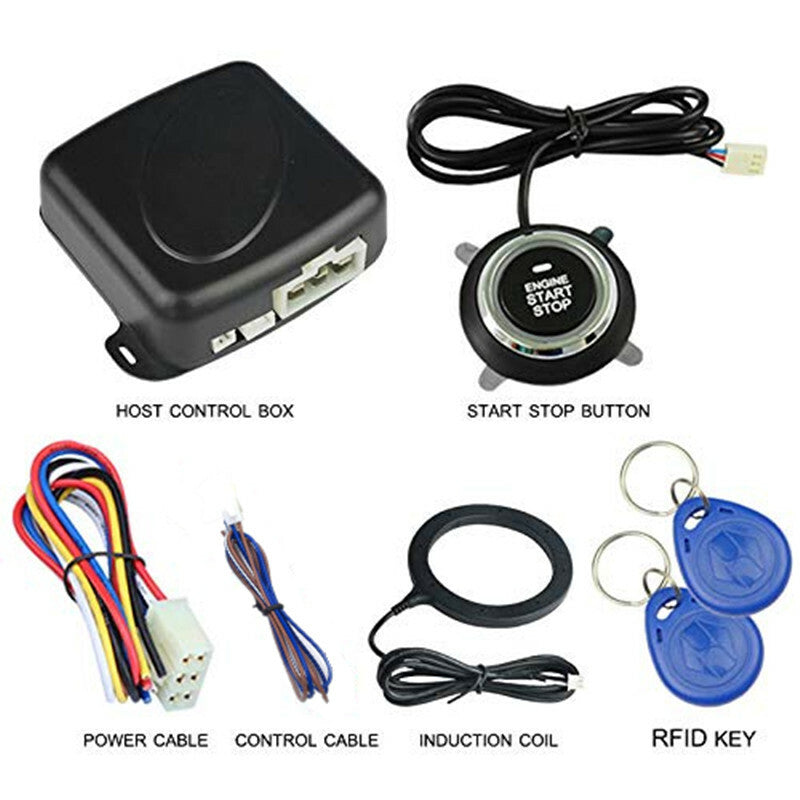 Car Stop Immobilizer Anti-theft Engine Push Button Lock Ignition Starter Keyless