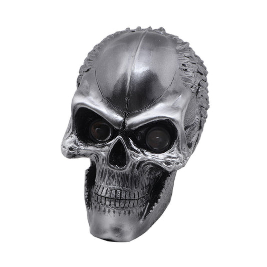 Motorcycle LED Retro Skull Headlight Lamp for Harley Choppers Cruiser Custom Q