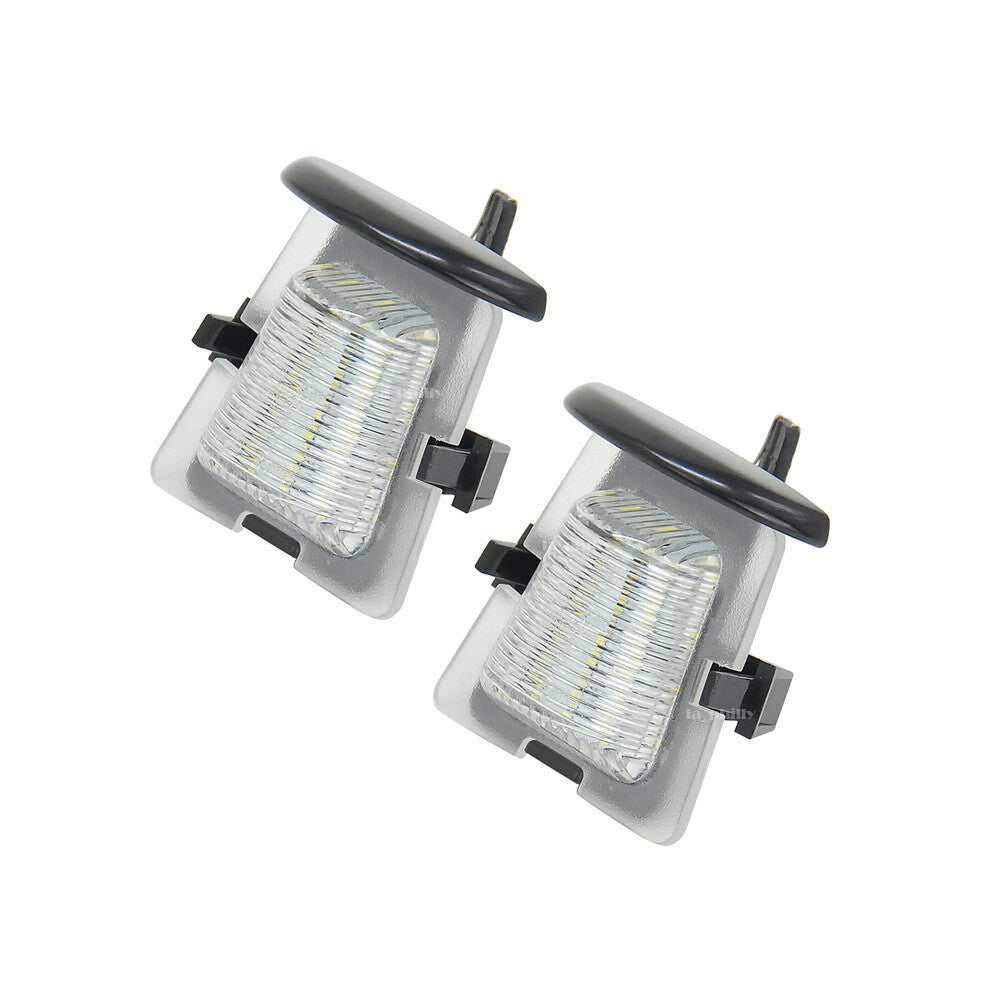 2x LED License Plate Light Lamp  68064721AA Fit for Jeep for Wrangler 2007 to 2018 Q
