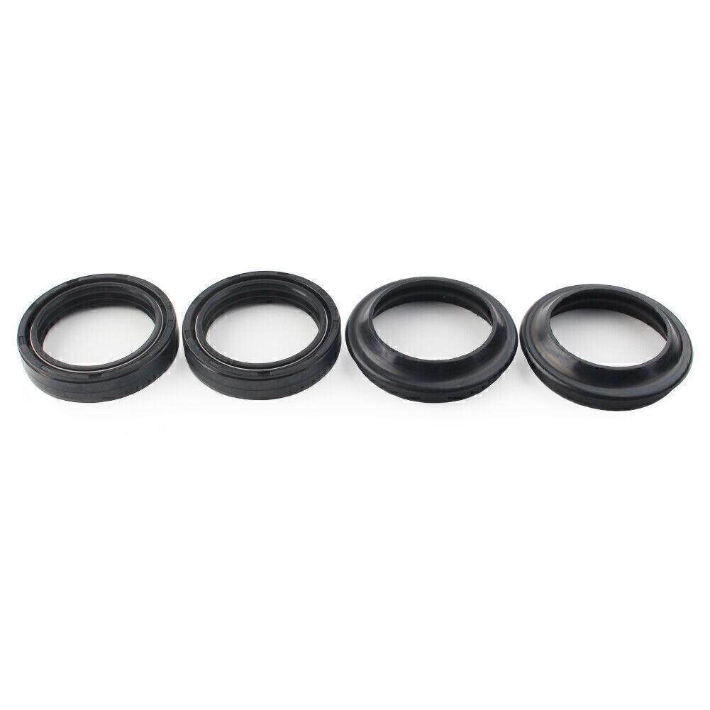 Front Fork Damper Shock Absorber Fork 33X45-8/10.5MM Black Oil Seals Dust Seals