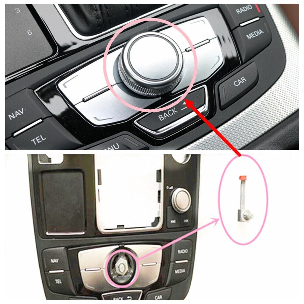 Center Console Middle Rotary Switch Button Shaft for Audi 12-18 A6 C7 A7 S6 New n