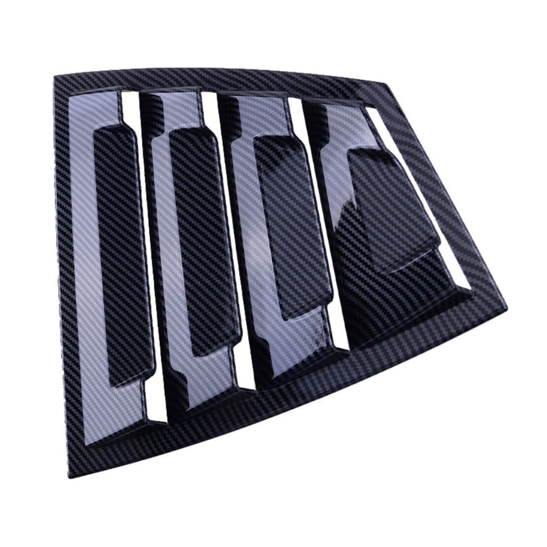 2pcs Rear Window Louver Shutter Cover Trim Left & Right Fit for for Subaru WRX STi v