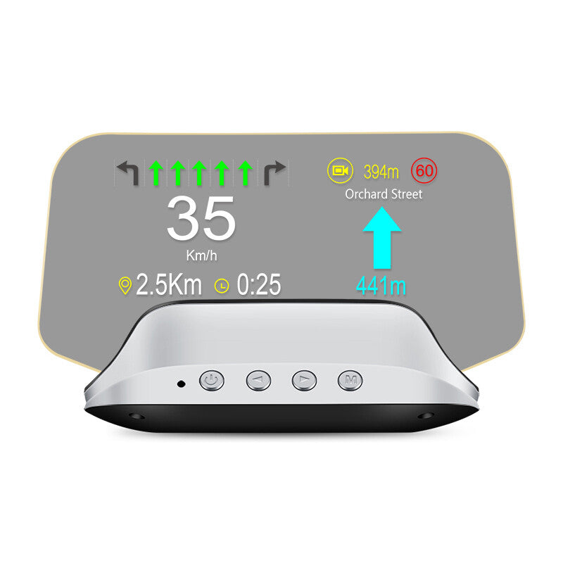 Car Auto OBD2 Head Up Display Navi HUD Mirror GPS HUD Projection Speedometer¡Á1 v
