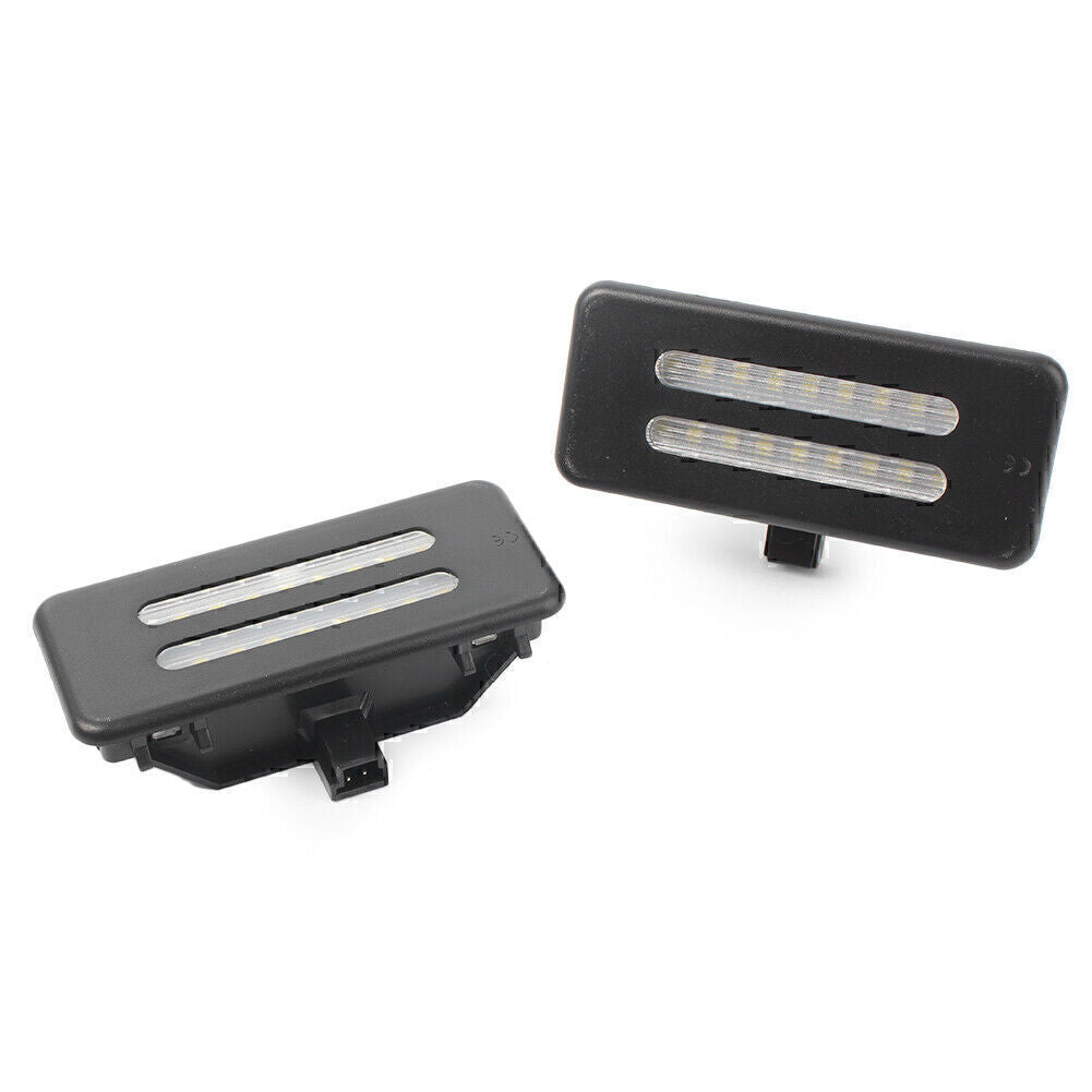 White Error LED SMD Vanity Front Mirror Lights for BMW E60 E90 E91 E92 E70