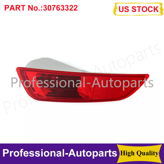 30763322 Rear Left Bumper Reflector Fog Light Lamp Fit for Volvo XC60 2008-2013 Q