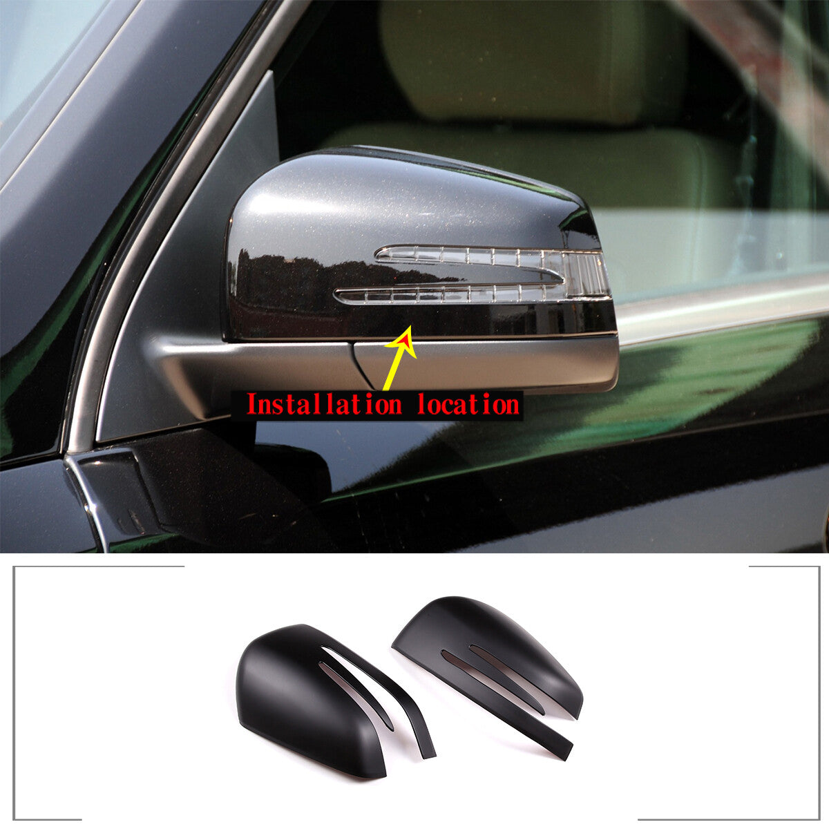 ABS carbon fiber outer door bowl handle cover decoration suitable for 370Z 2009-2012- v