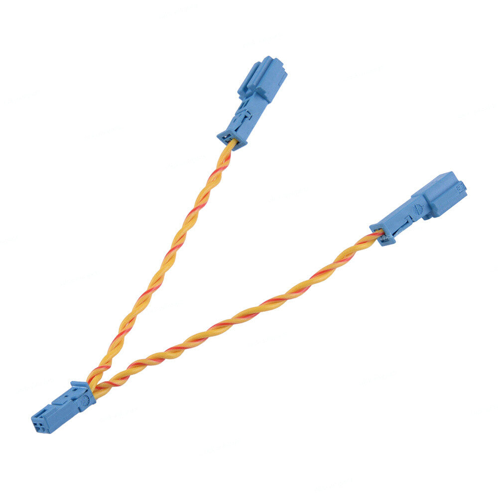 Speaker Stereo Plug Connector Adapter Wiring Cable Y Harness Splitter for BMW Q