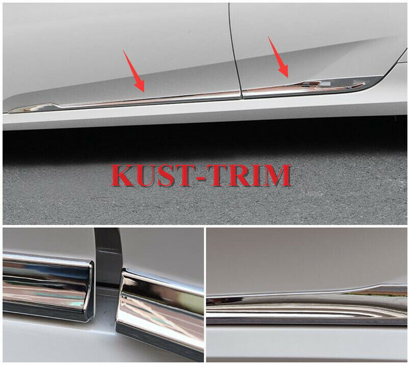 4Pcs For Escape 2010-2021 Front Grille LED Light Style Grill Trim v