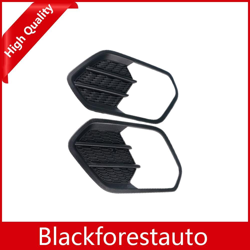 2Pcs Front Bumper Grille Outer Cover Left  Right Fits for Ford Escape 2017-2018 Q