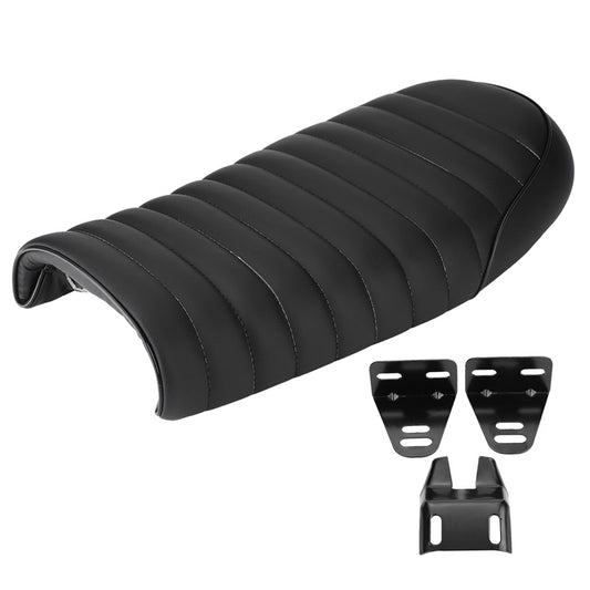 Motorcycle Vintage Saddle for Seat PU leather Metal Material for CG125 GN CG CB200 Q