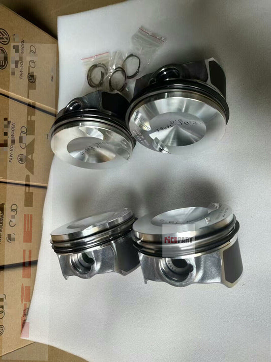 06D107066C Four-piston and piston ring compatible with for Audi A3 A4 A6 2.0T-