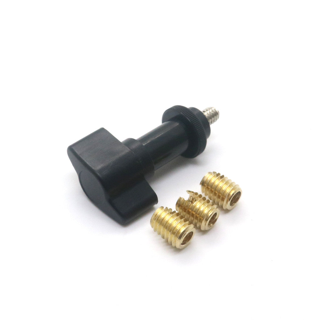 Black Threaded Brass Batwing Fairing Insert Repair Kit for Harley FLH/T 97-13 Q