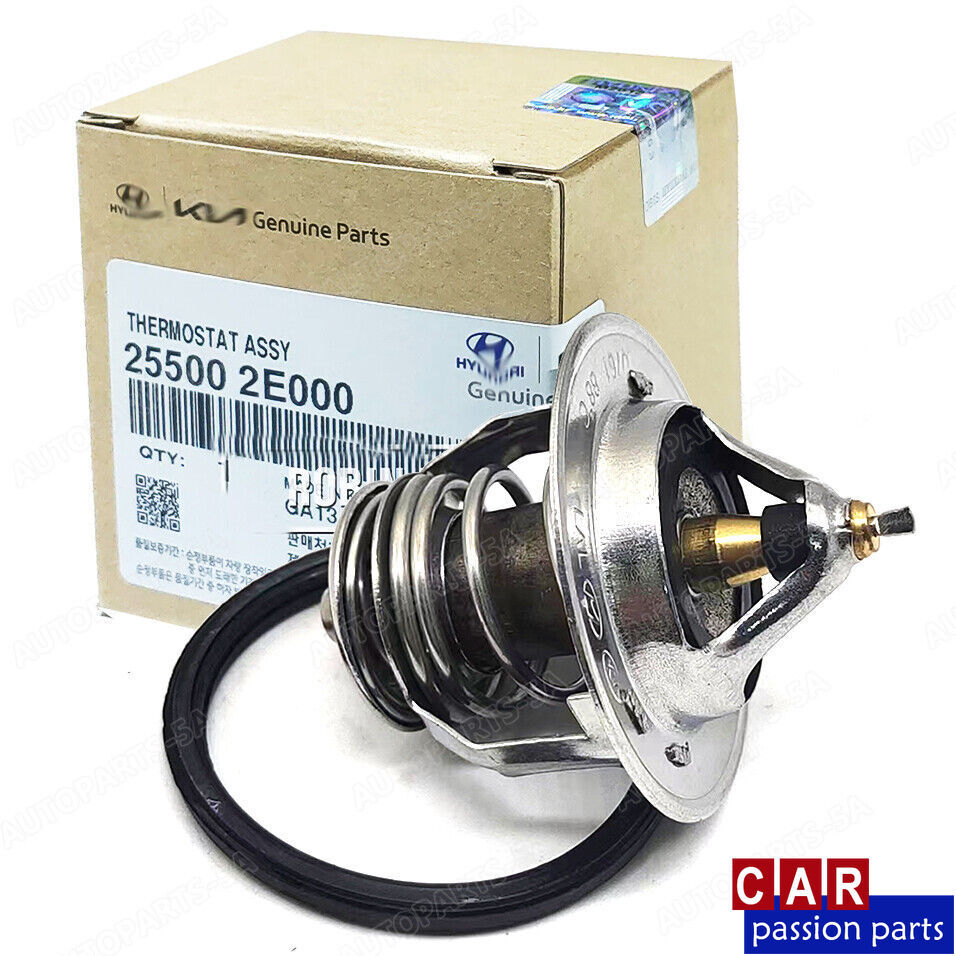 Engine Coolant Thermostat 25500-2E000 Fits for 11-20 for Hyundai for Kia 1.8L 2.0L Q