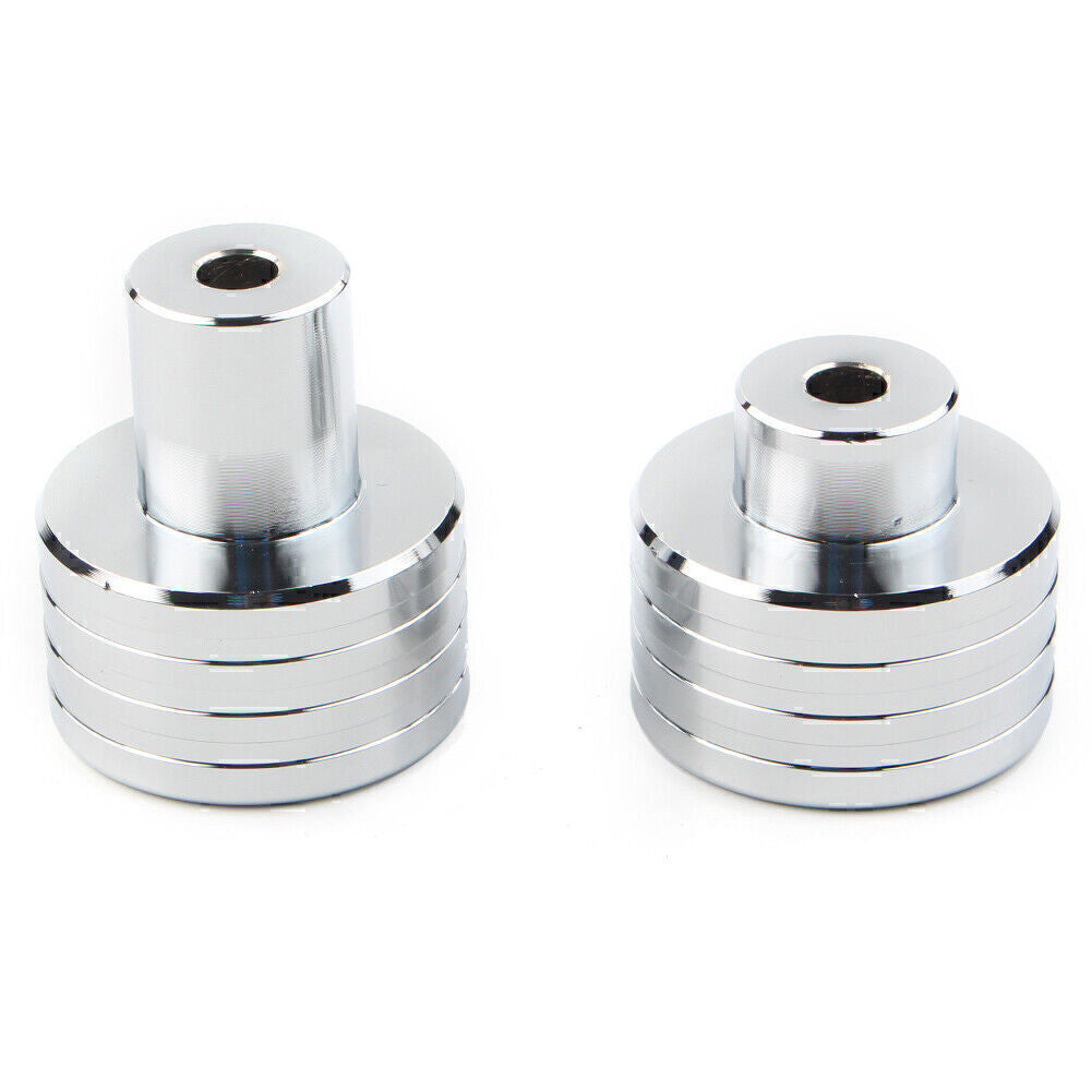 CNC Motorcycle Handle Bar End Plug Fit 2017-2019HONDA Rebel CMX 300 500 Silver Q