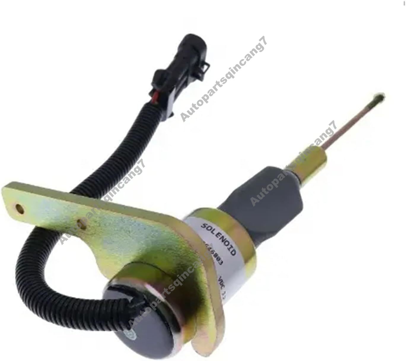 24V Fuel Stop Solenoid Valve 1823723C91 for Navistar DT466 DT466E Engine