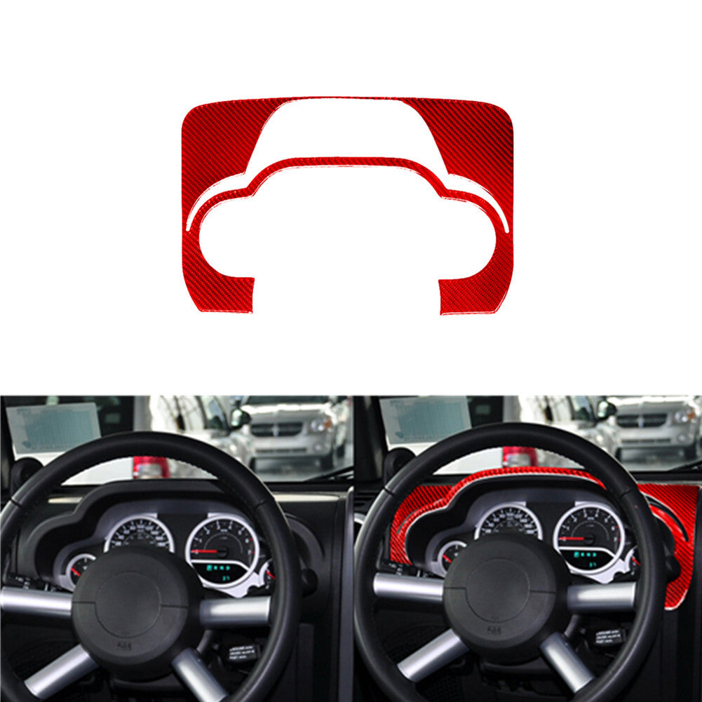 Carbon Fiber Interior Central Water Cup Frame Cover Trim for Acura TL 2004-2008 v