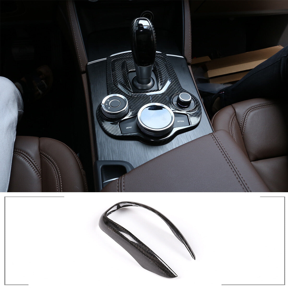 Carbon fiber car remote key case protective cover shell suitable for Corvette C6 C7 Z06 2005-2019- v