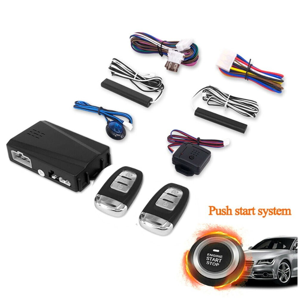 12V Car SUV Keyless Entry Engine Start Alarm-System Push Button Remote Starter. n