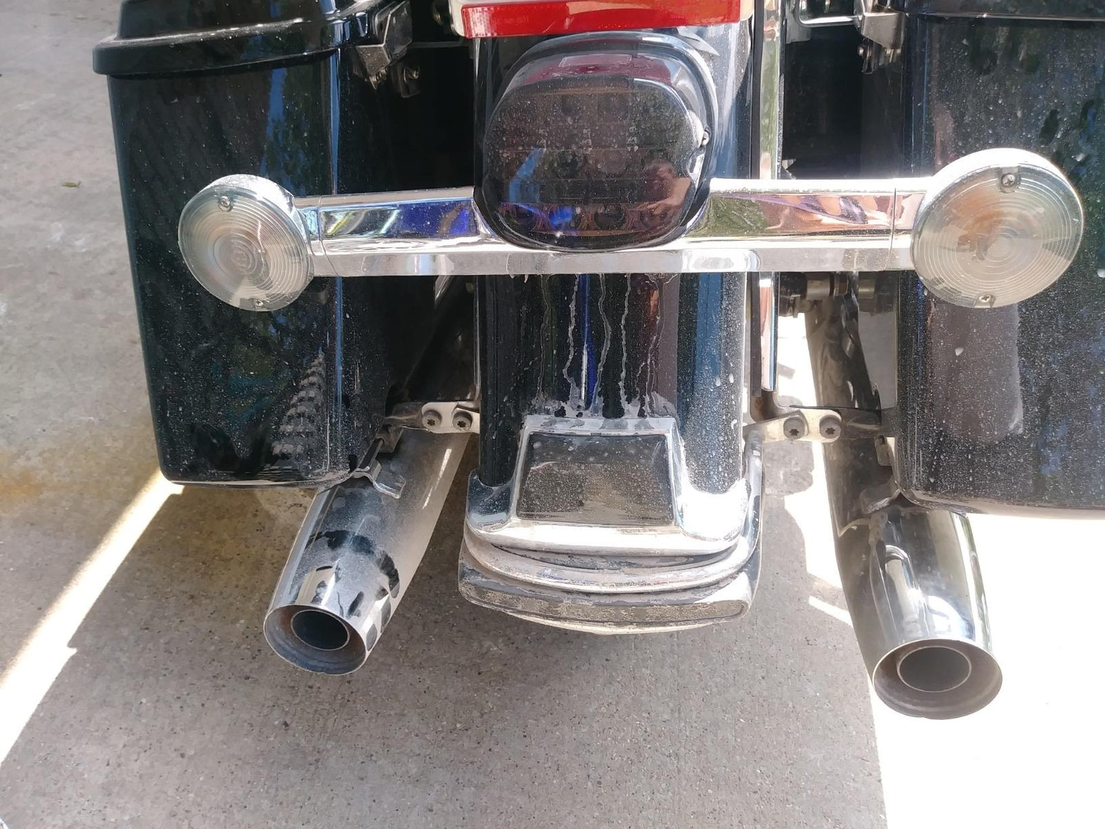 4x Clear Turn Signal Light Lens Cover for Harley Touring Road Street Glide 86-23